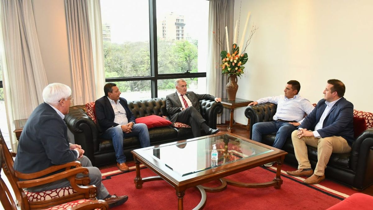 Osvaldo Jaldo Se Reuni Con Delegados Comunales