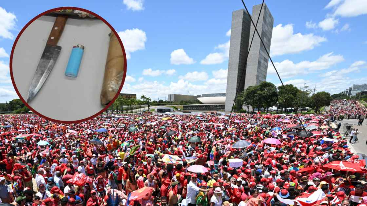 Detienen a un hombre en el acto de asunción de Lula da Silva