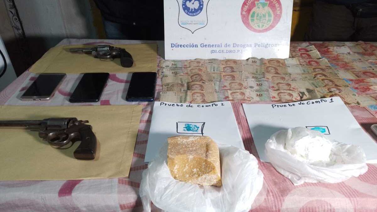 Villa De Julio Incautan Droga Y Armas De Fuego