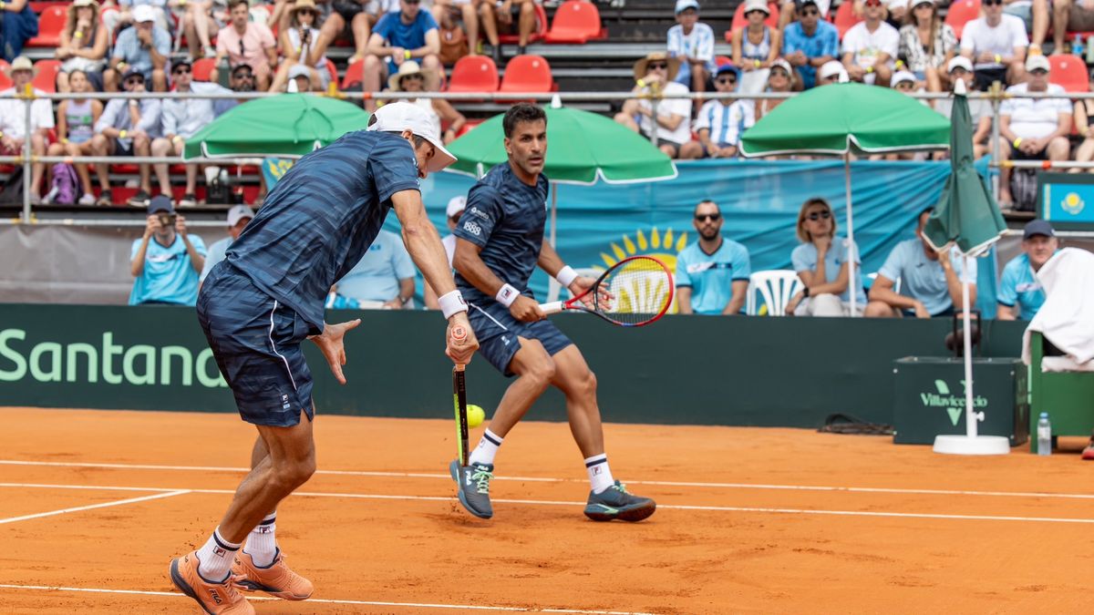 Copa Davis Argentina venció a Kazajistán y accedió a las finales