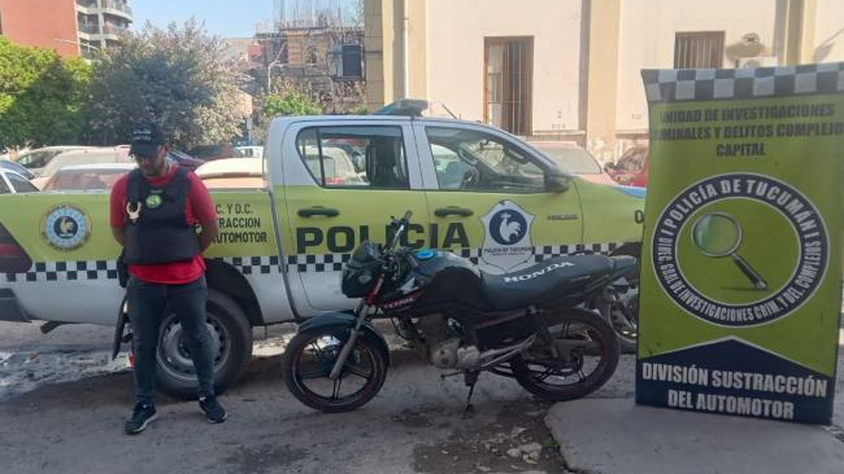 Secuestran una moto adulterada y otra luego de una persecución