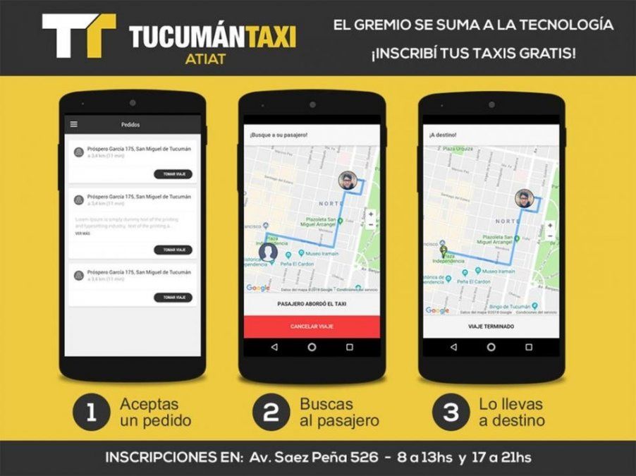 Taxis Lanzaron Una Aplicacion Movil Que Conecta Al Pasajero Con