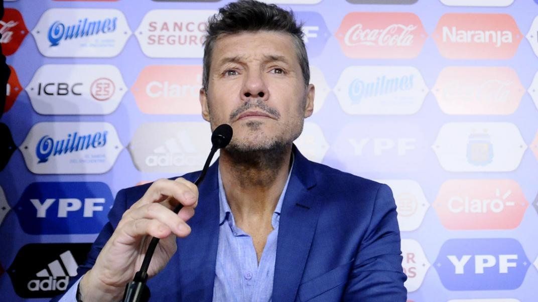 Marcelo Tinelli habló como presidente de la LPF