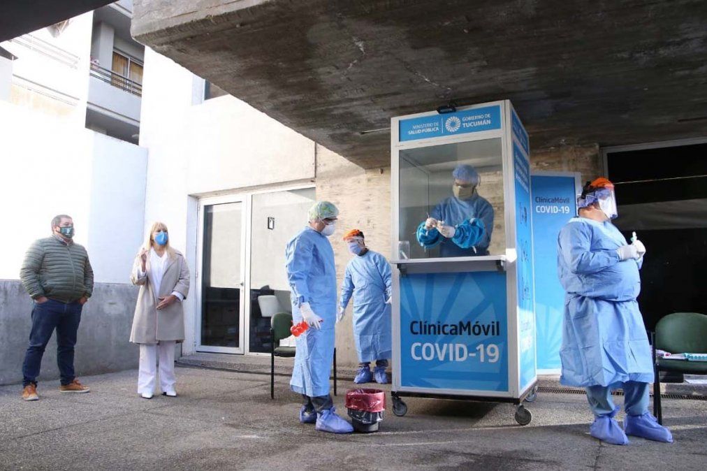 Personal de Salud&nbsp;recorre distintos puntos de Tucum&aacute;n. Foto MSPT