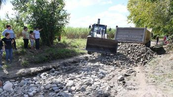 Huasa Pampa: Avanzan los trabajos para recuperar caminos clave