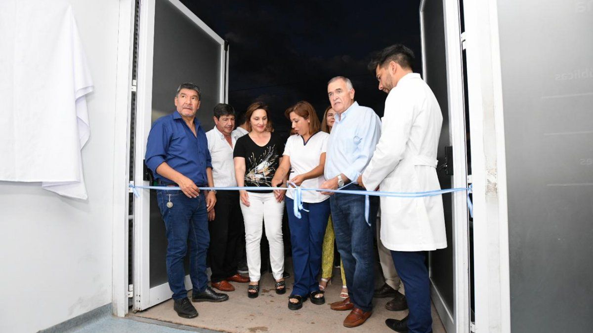 Alderetes: Jaldo inauguró pozos de agua, un hospital modular y una plaza