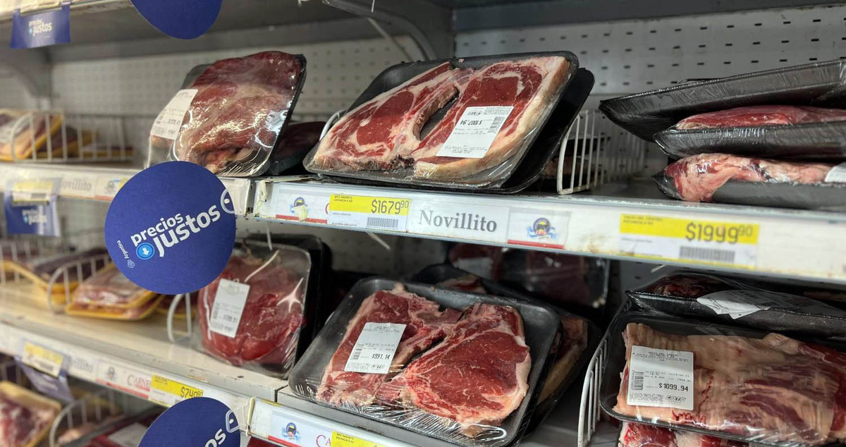 Precios Justos: se extiende el acuerdo de la carne hasta fin de mes.