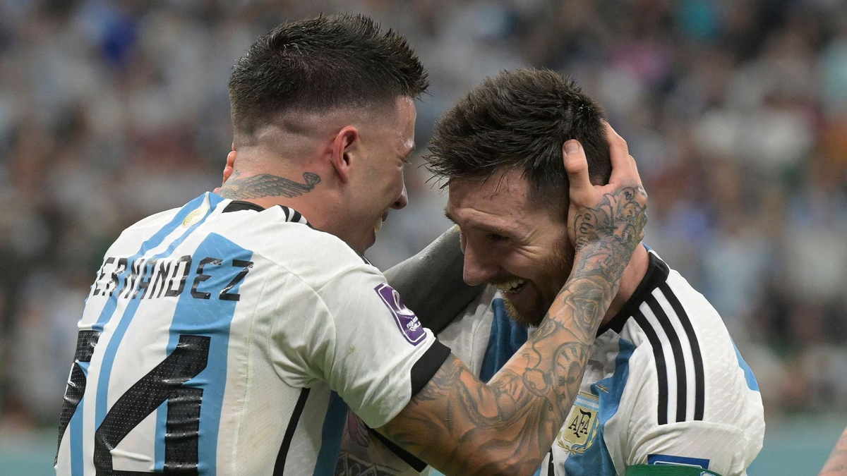 Enzo Fernández contó el secreto con Messi antes de su golazo a México