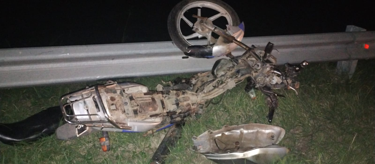 Falleció un motociclista tras un accidente sobre la ruta 9