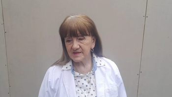 Parte médico de la niña baleada en San Cayetano: 