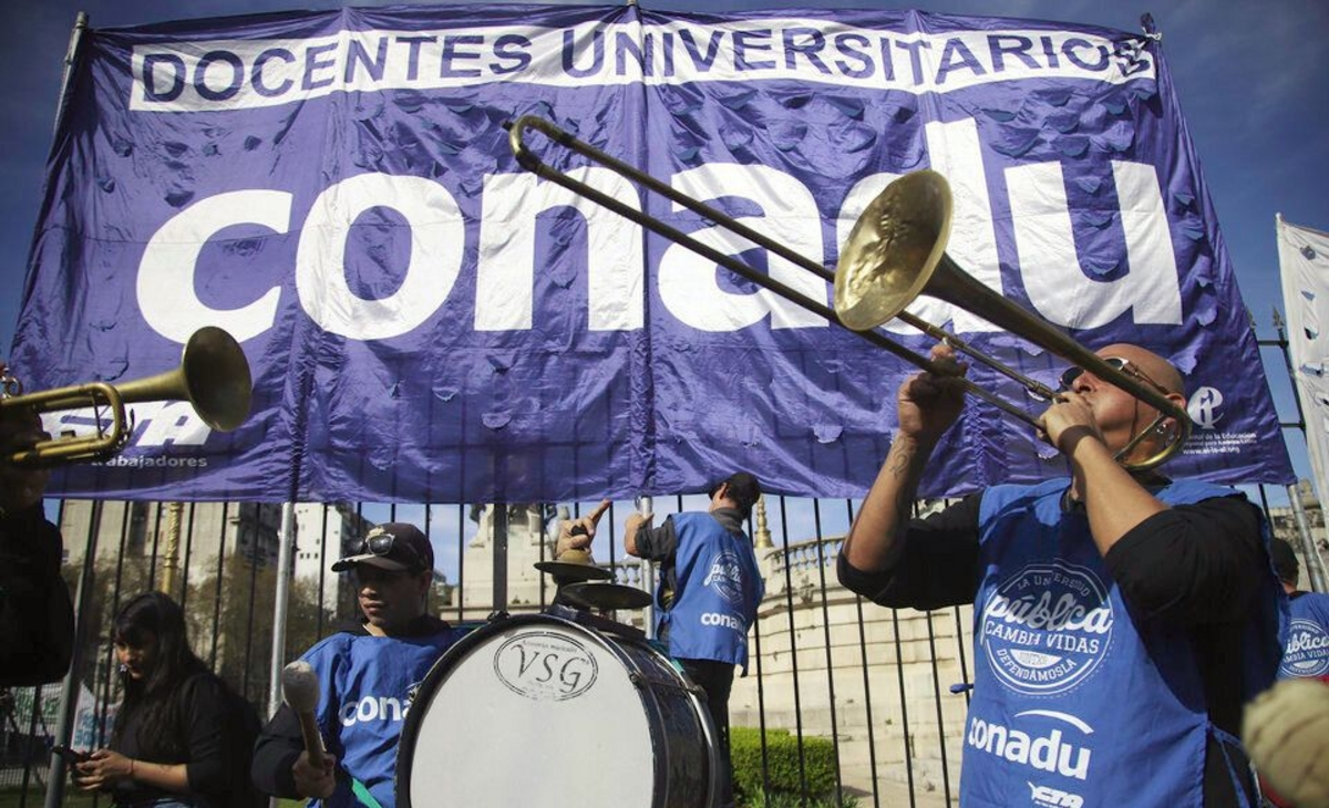 La CONADU convocó a dos paros. Foto: La Arena