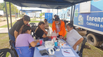 Continúa el operativo sanitario en La Madrid durante el fin de semana largo