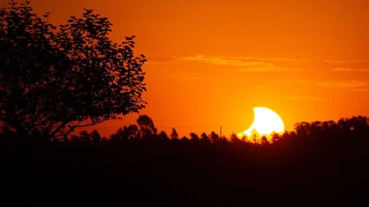 Culminó el primer Eclipse solar del 2022