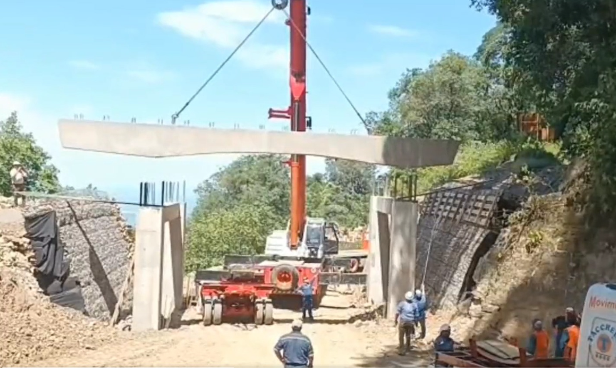 San Javier: la obra de El Rulo estará lista esta semana.