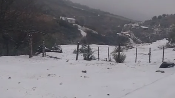 El frío se hace sentir en Tucumán: nevó en los valles