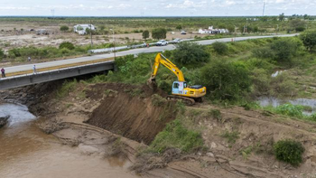 Despliegan un fuerte operativo de obras en La Madrid