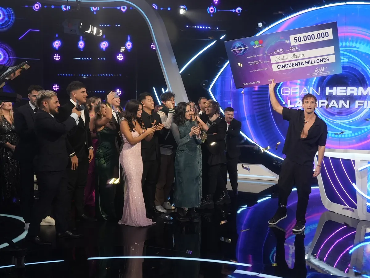 Bautista Mascia fue el gran ganador de Gran Hermano. (Foto: A24) Bautista Mascia fue el gran ganador de Gran Hermano. (Foto: A24)