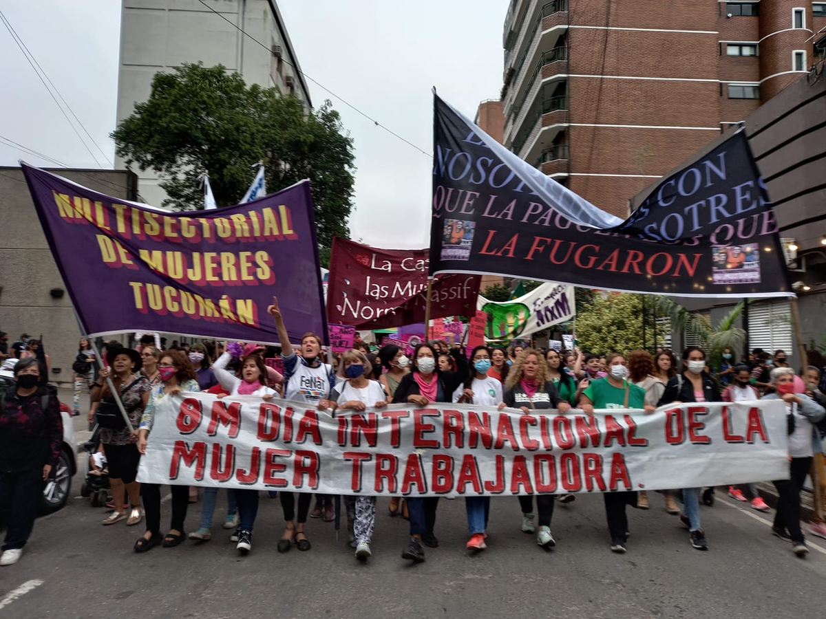Las mujeres tucumanas se movilizan hoy a Plaza Independencia