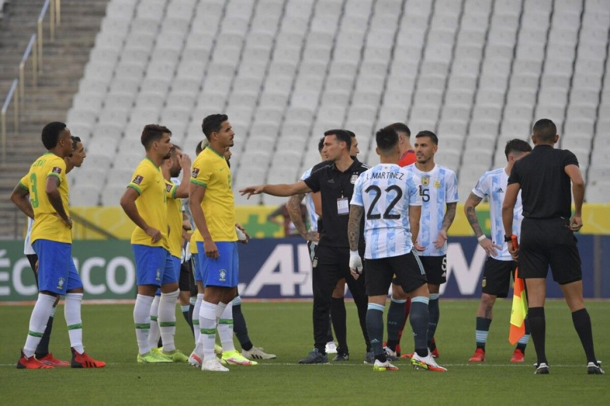 Argentina y Brasil jugarán el 22 de septiembre el partido suspendido