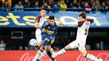 Boca le ganó 1 a 0 a Lanús en La Bombonera