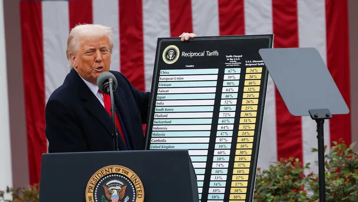 Donald Trump advirtió sobre aranceles de hasta el 70% para algunos países a partir de agosto. Foto: ámbito