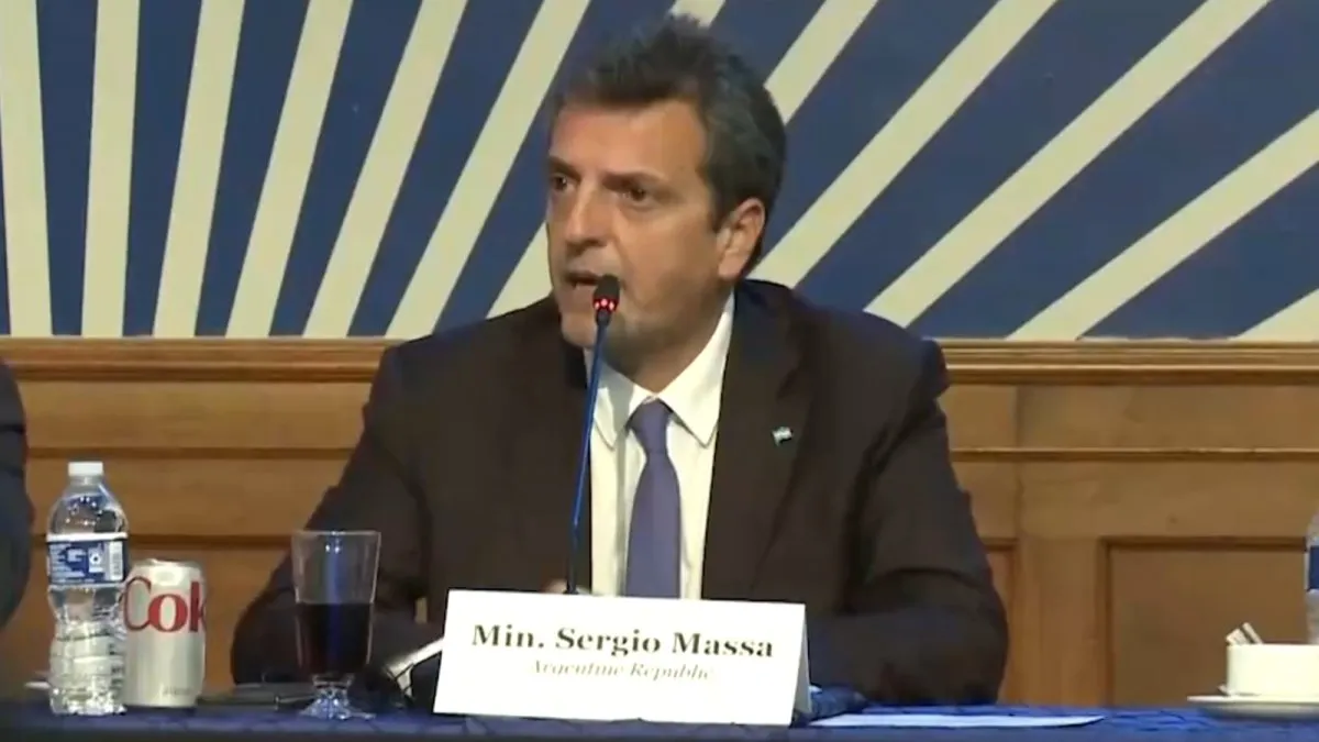 Sergio Massa se reunió con empresarios de la Cámara de Comercio de Estados Unidos