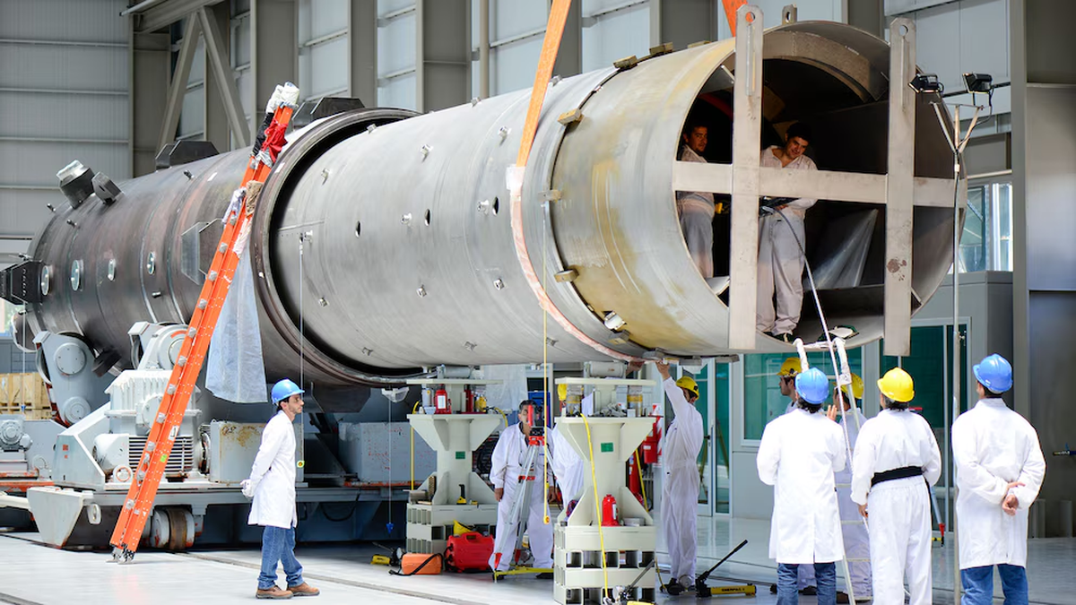 IMPSA fue la primera privatización del Gobierno de Milei. Foto: Infobae