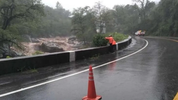 El tránsito se encuentra interrumpido en la ruta 307