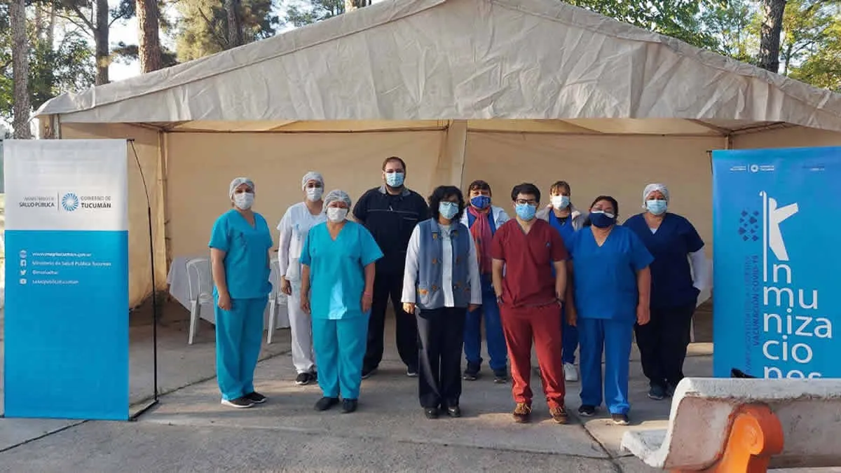 Operativo de Salud en la localidad de Manuela Pedraza.