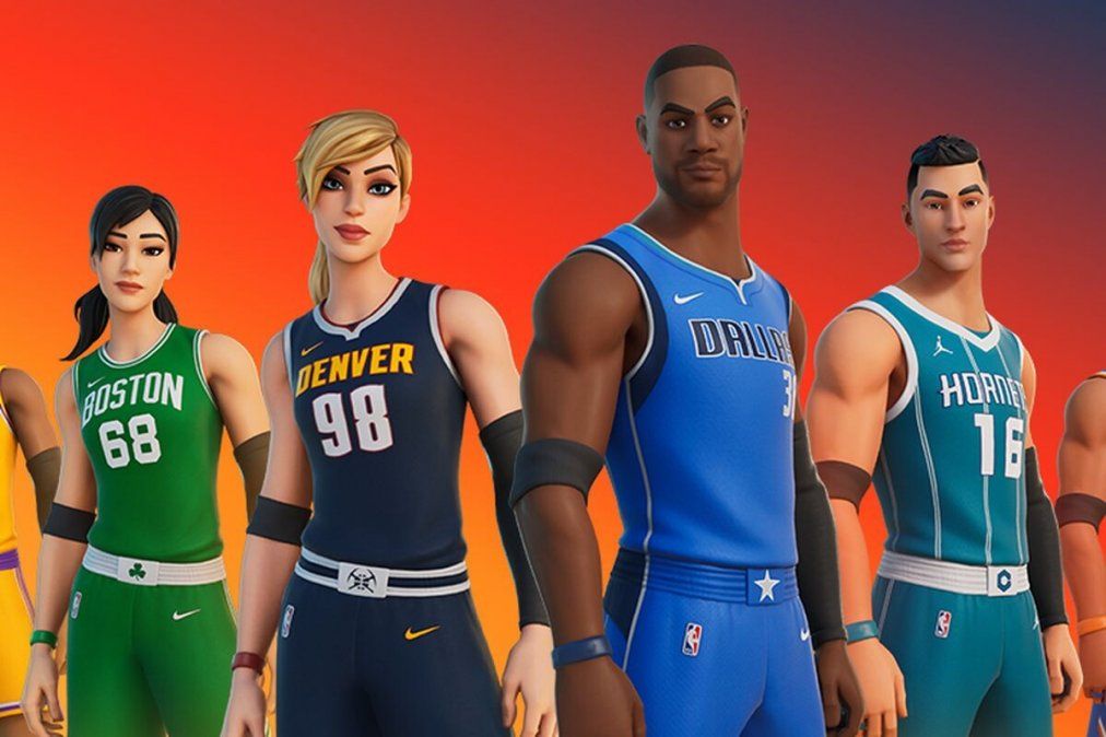 Epic Games anuncia el crossover de Fortnite con la NBA. Foto: vidaextra.com