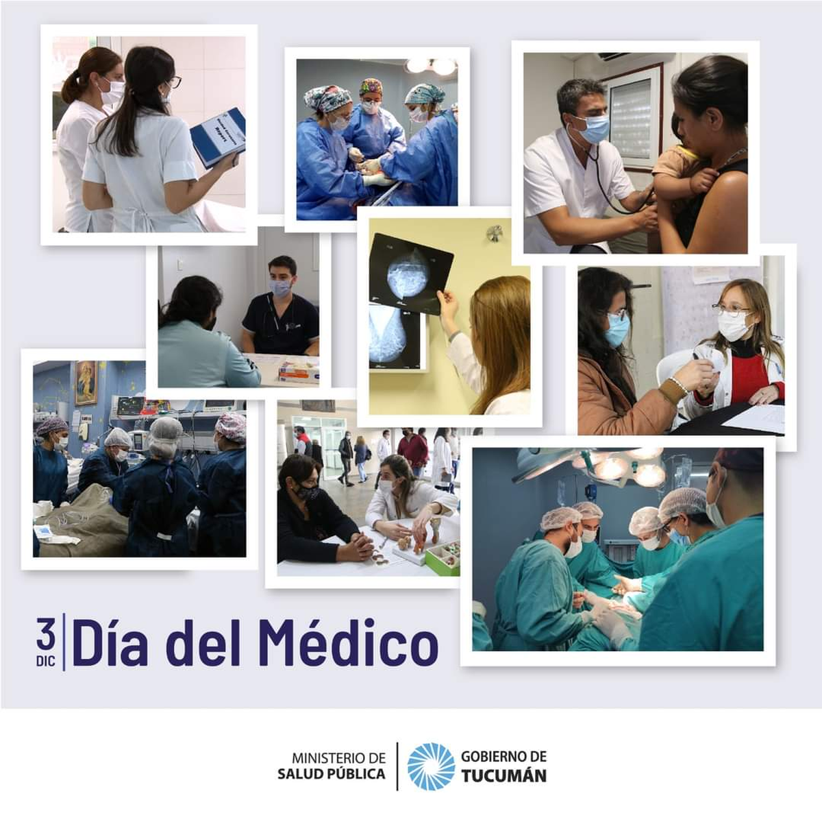 Día del Médico: el homenaje del Ministerio de Salud de Tucumán