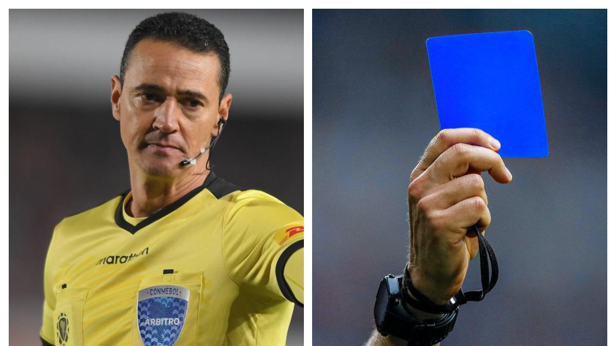 Qué es la tarjeta azul en el fútbol y para qué se utilizará?