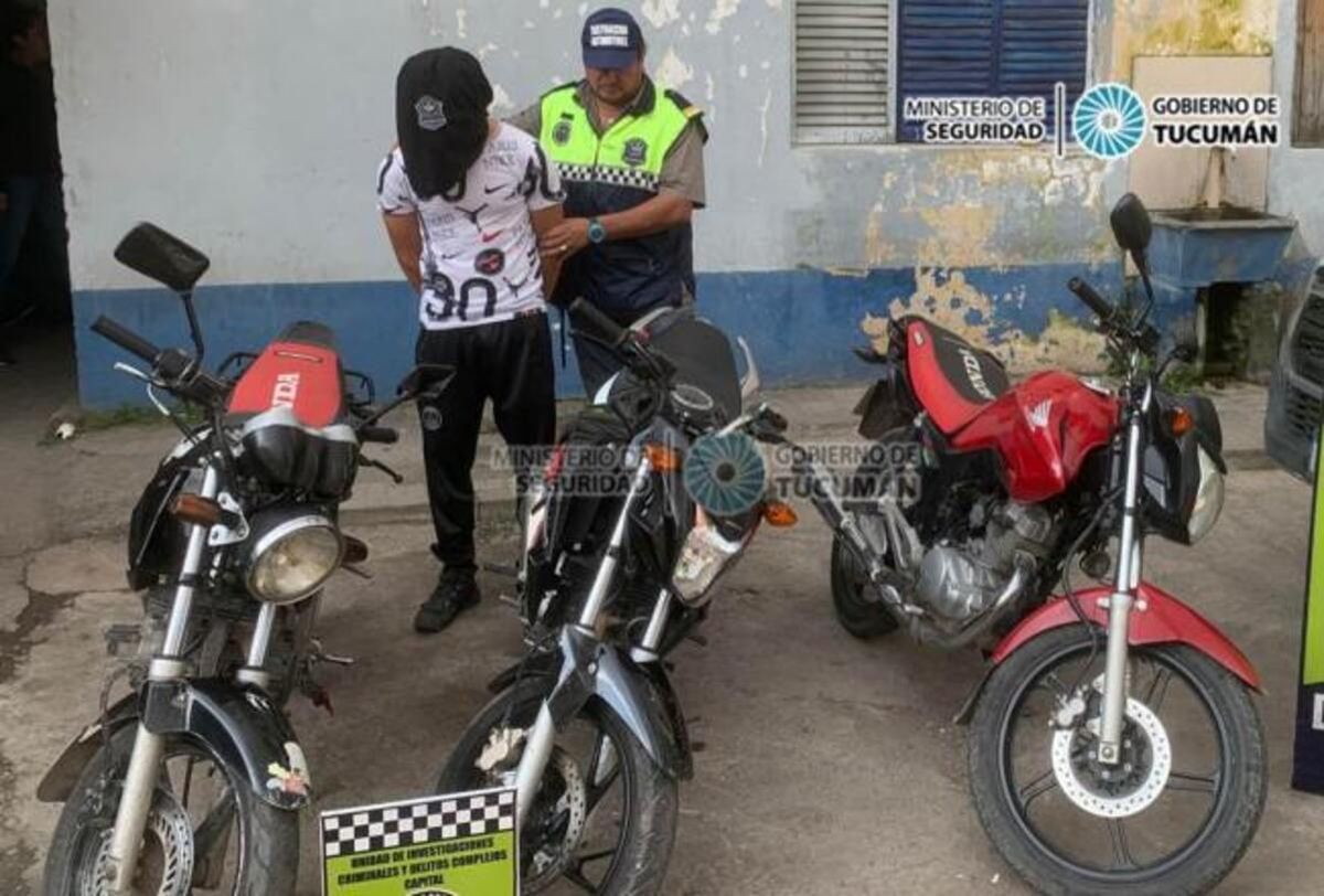 Robo Piraña: secuestraron motocicletas y celulares
