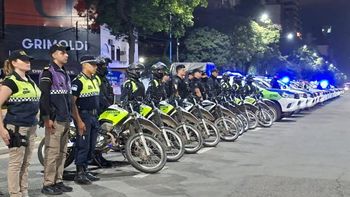 Lanzaron un mega operativo policial a lo largo y ancho de la ciudad