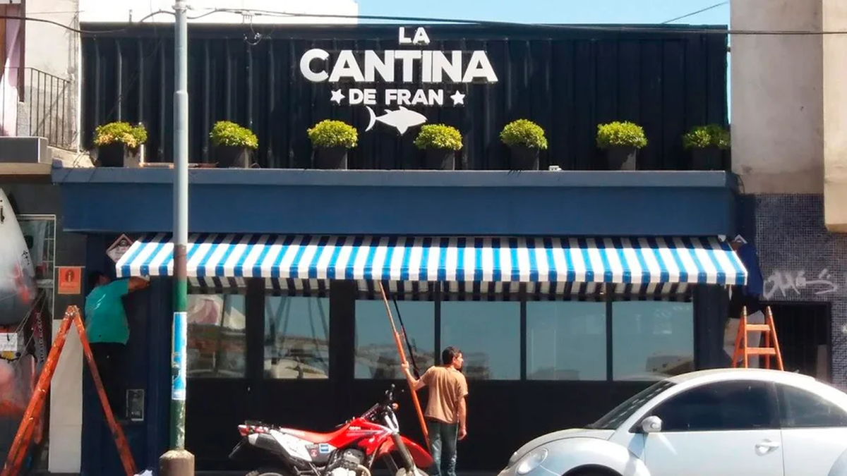 "Lo de Fran", el restaurante donde se produjo el incidente con Luciani. &nbsp;