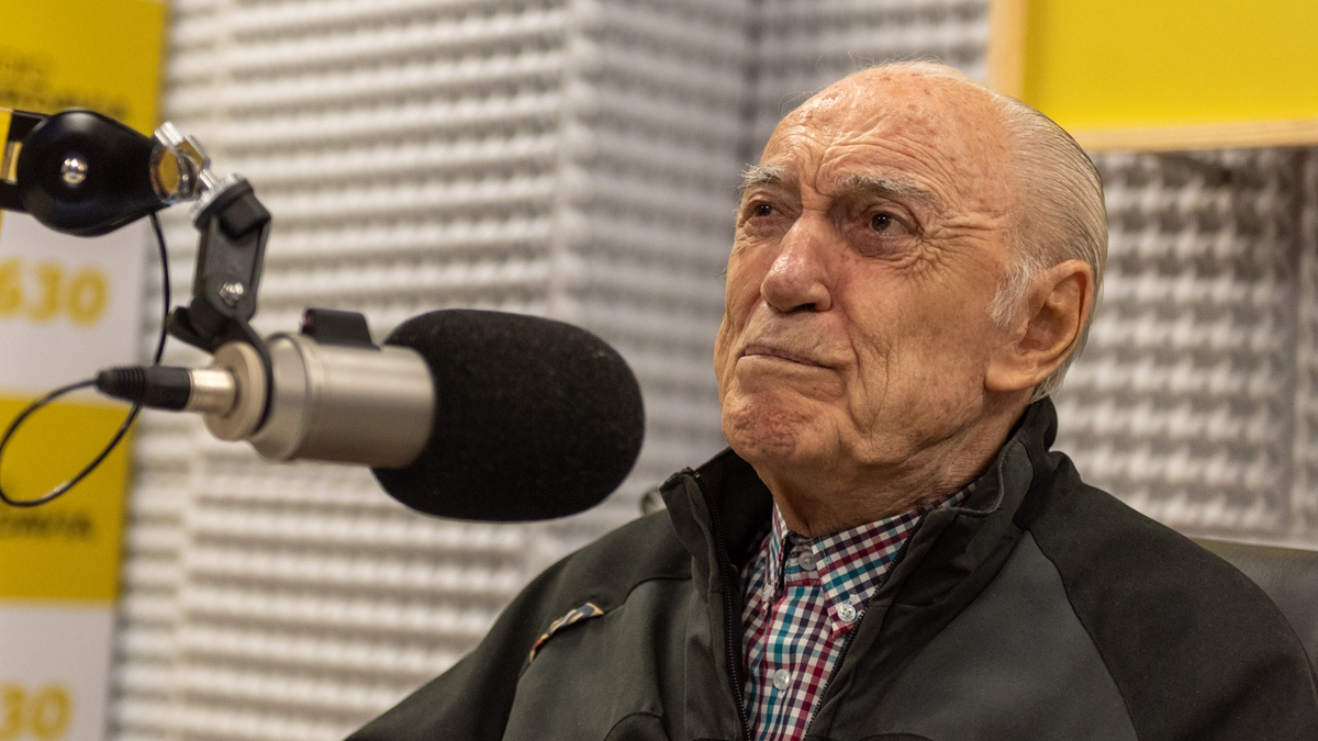 Jorge Cacho Fontana, tenía 90 años. Fue locutor de radio y de televisión y se convirtió a través de voz y su impronta en una celebridad nacional.