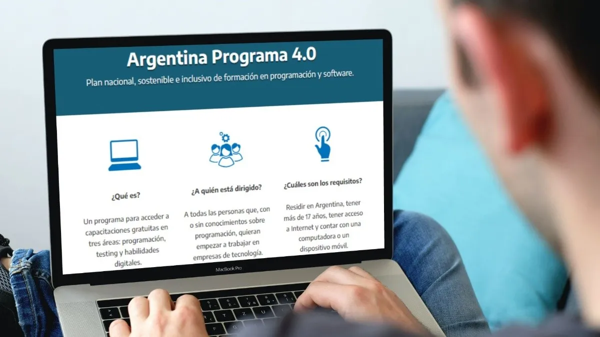 "Argentina Programa 4.0": más de 210.000 inscriptos y vacantes disponibles.