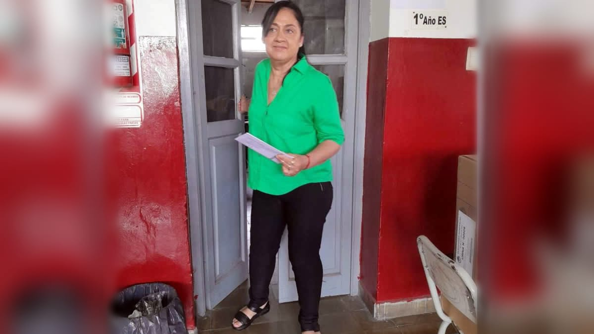 Aguilares: Elia Fernández de Mansilla ya pasó por las urnas