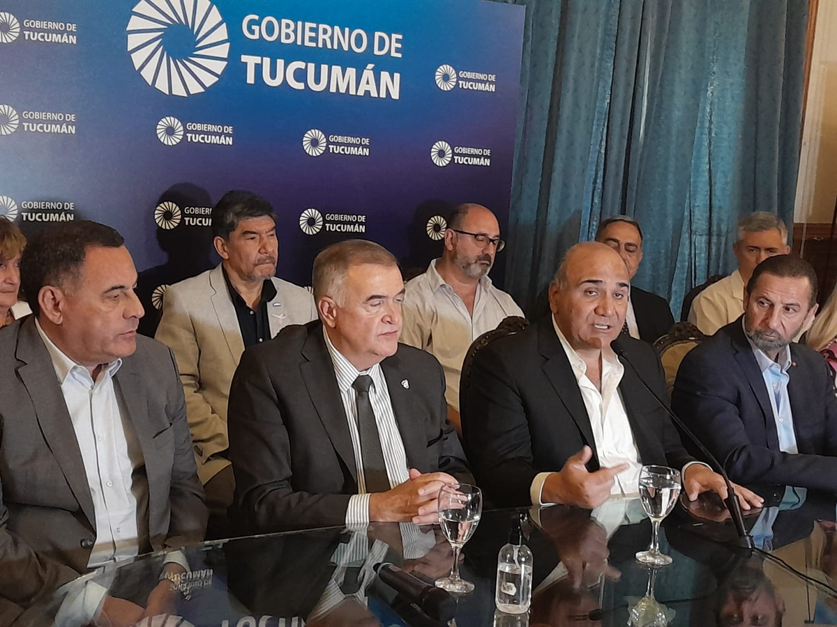 Manzur dijo que el Presupuesto 2023 asegura obras para Tucumán