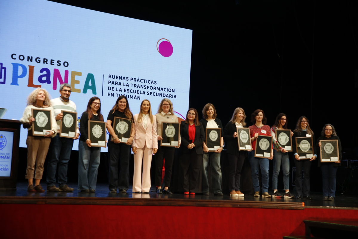 Continúa el Congreso PLaNEA para fortalecer la transformación en la educación secundaria. Foto: Gobierno de Tucumán  