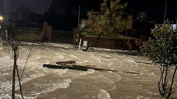 Costa Atlántica: Un ciclón extratropical dejó destrozos e inundaciones