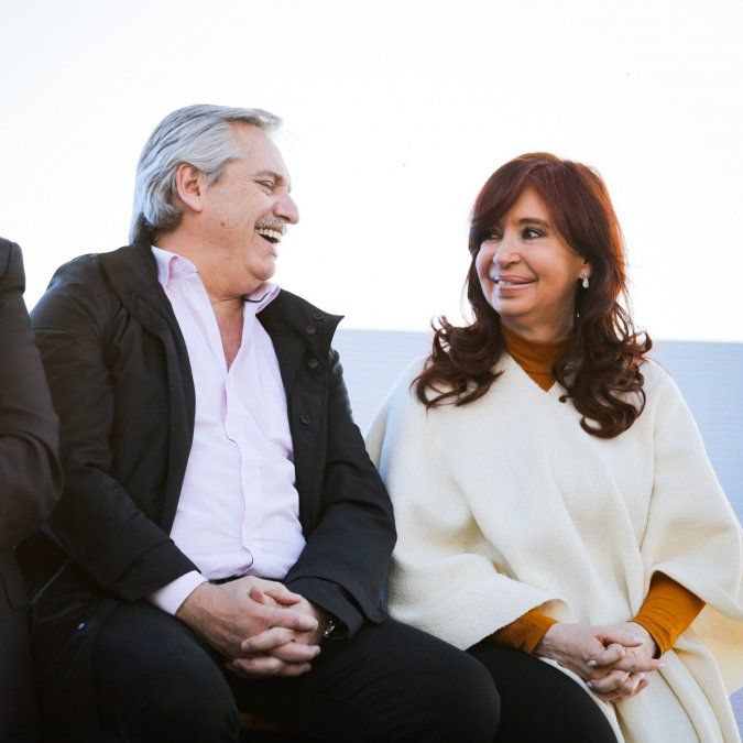 Alberto Fernández y Cristina Kirchner celebraron el Día de la Lealtad
