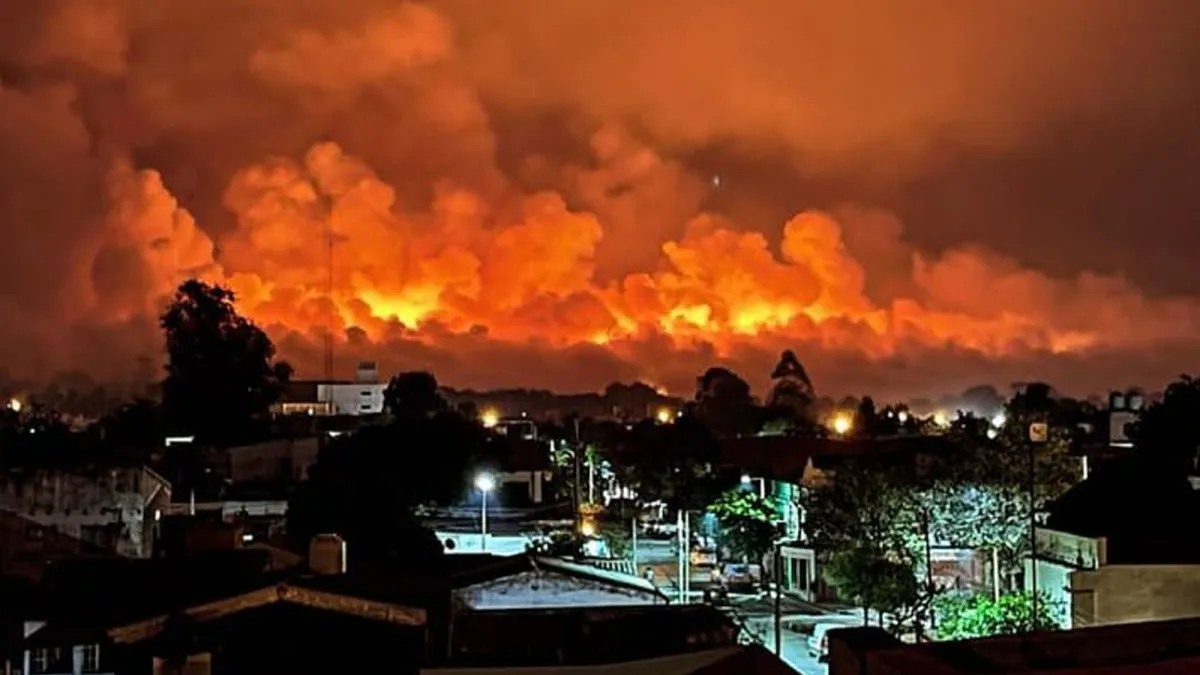 El norte de Salta contin&uacute;a amenazado por el incendio que se desat&oacute; hace dos meses.