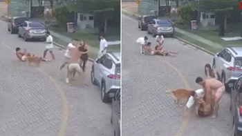 Un futbolista tucumano protagonizó una pelea en Brasil