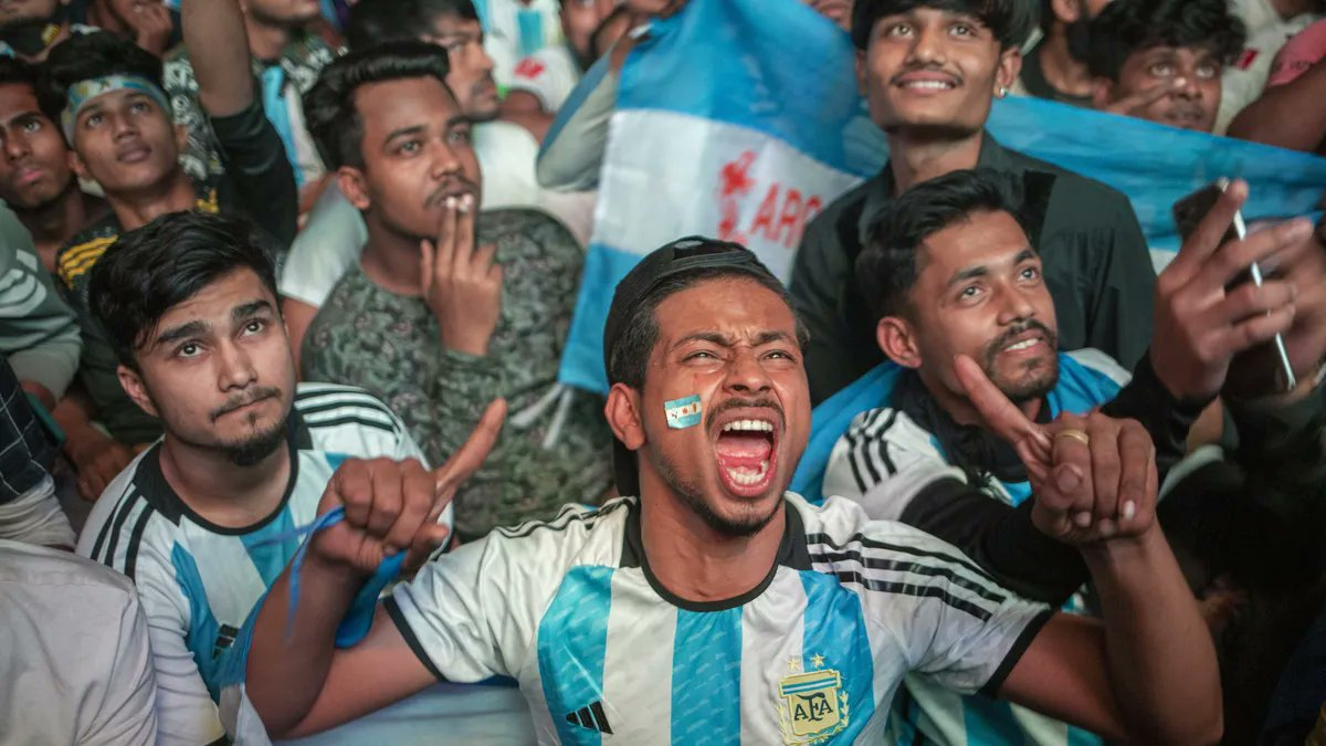 Bangladesh celebró la clasificación de la Argentina