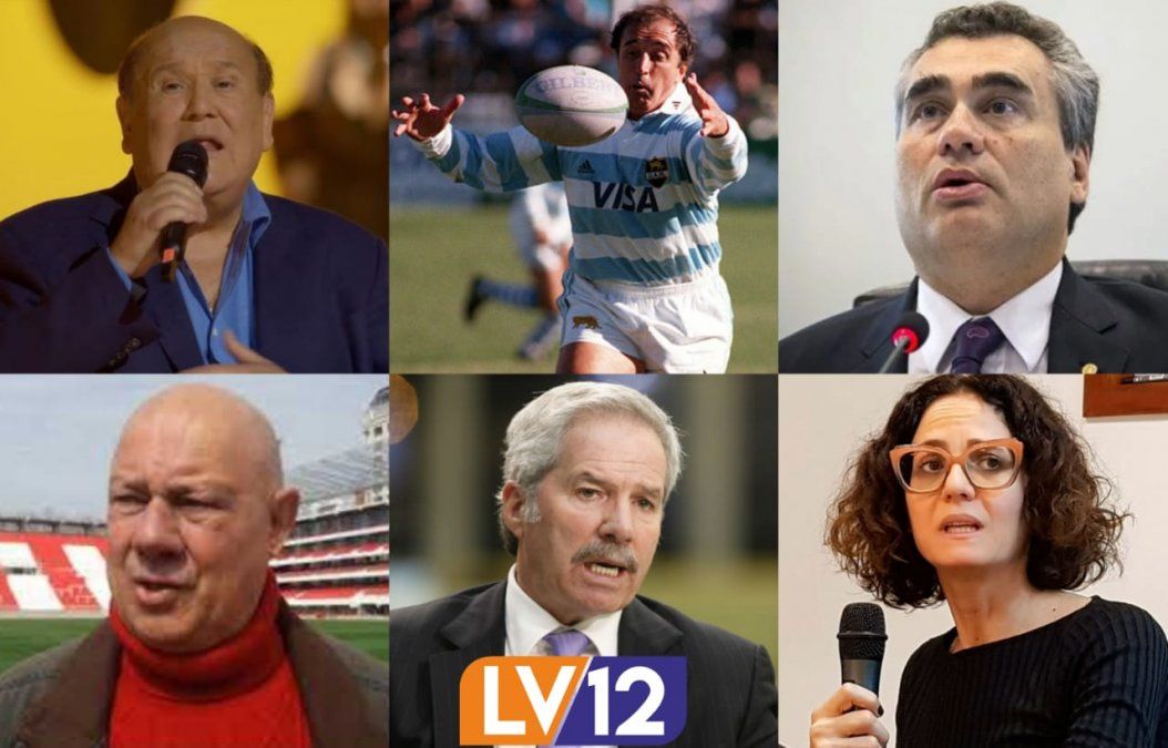 Los protagonistas más importantes estuvieron en el aire de LV12