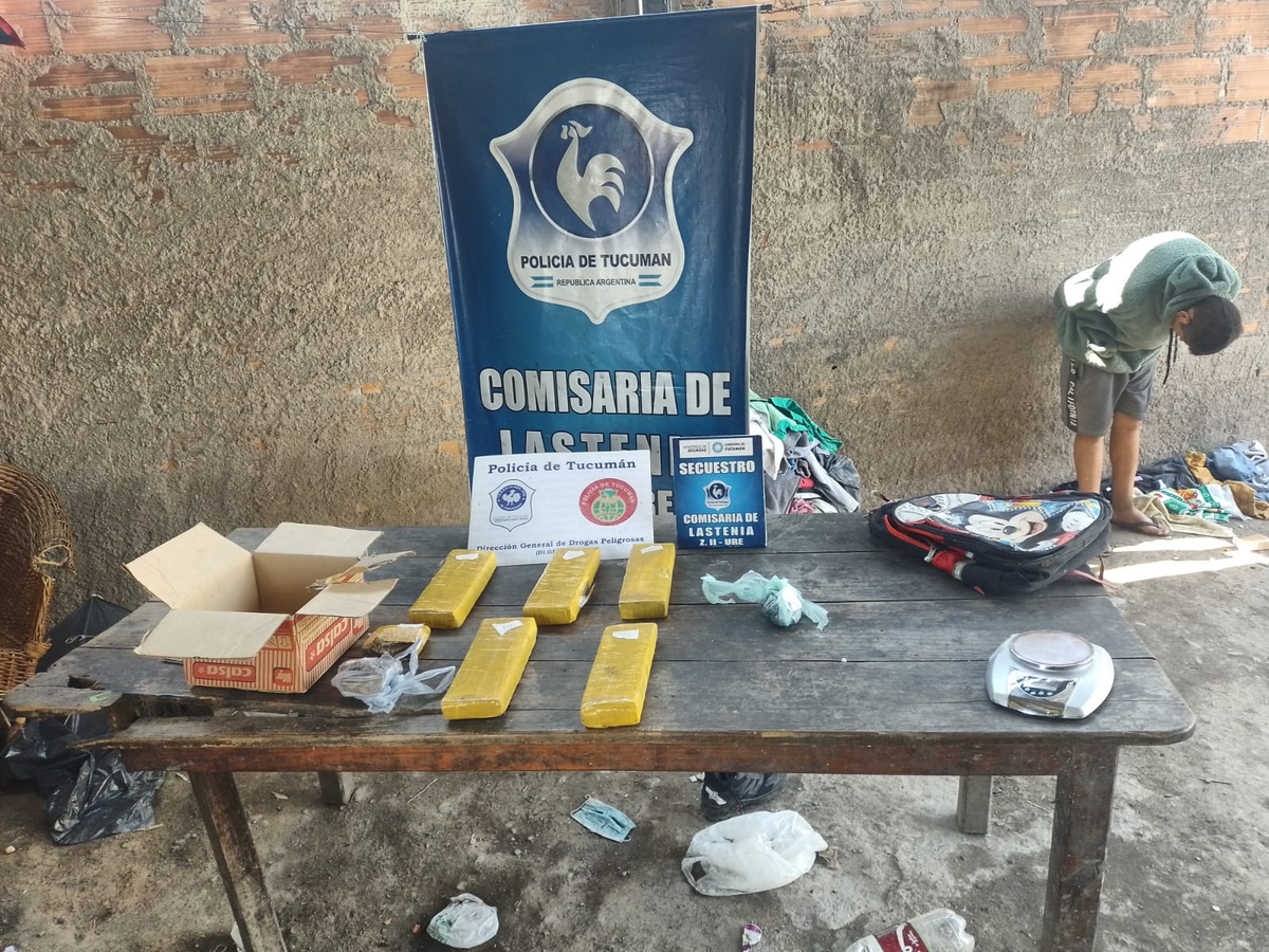 Secuestraron 5 kilos de marihuana en el barrio El Salvador