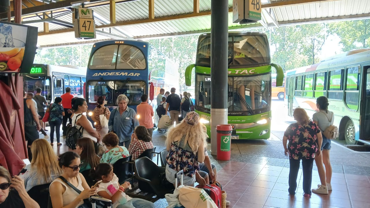 La segunda quincena de enero inició con mucho movimiento en la Terminal