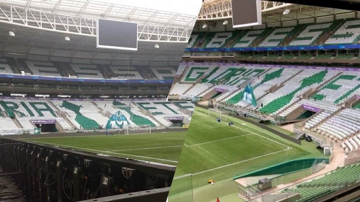 Palmeiras y una increíble muestra de fe en su estadio