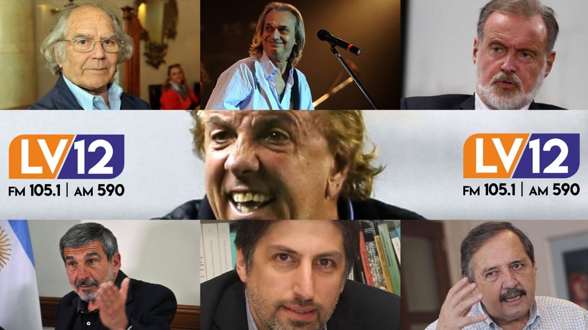 Los protagonistas más importantes estuvieron en el aire de LV12